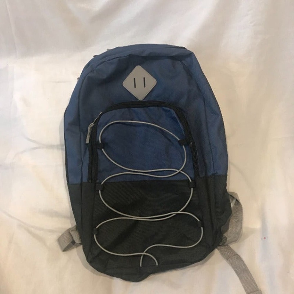 Navy Blue Backpack, USED